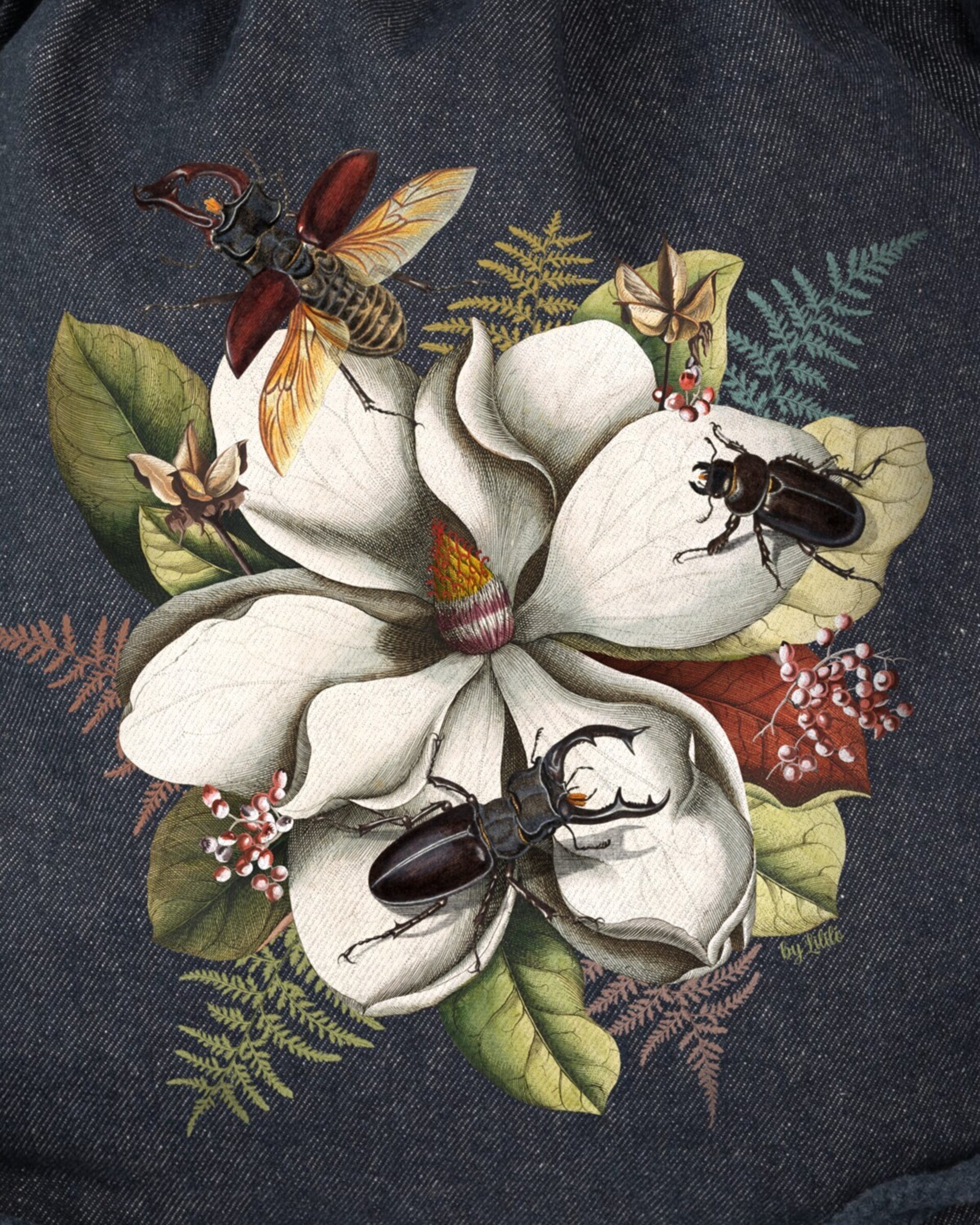 *Solidaria: Bolsa Denim - 4 diseños - 2