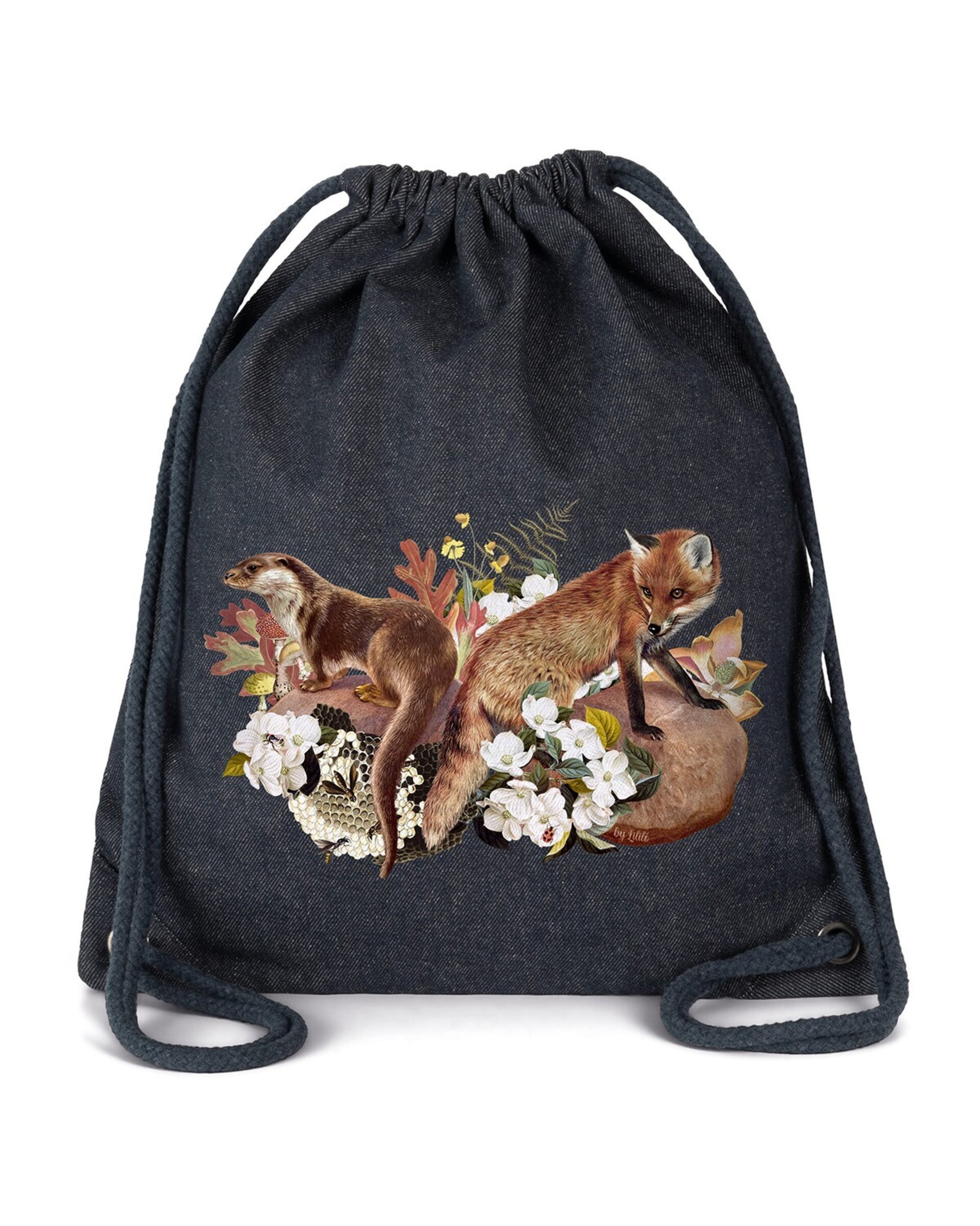 *Solidaria: Bolsa Denim - 4 diseños - 9