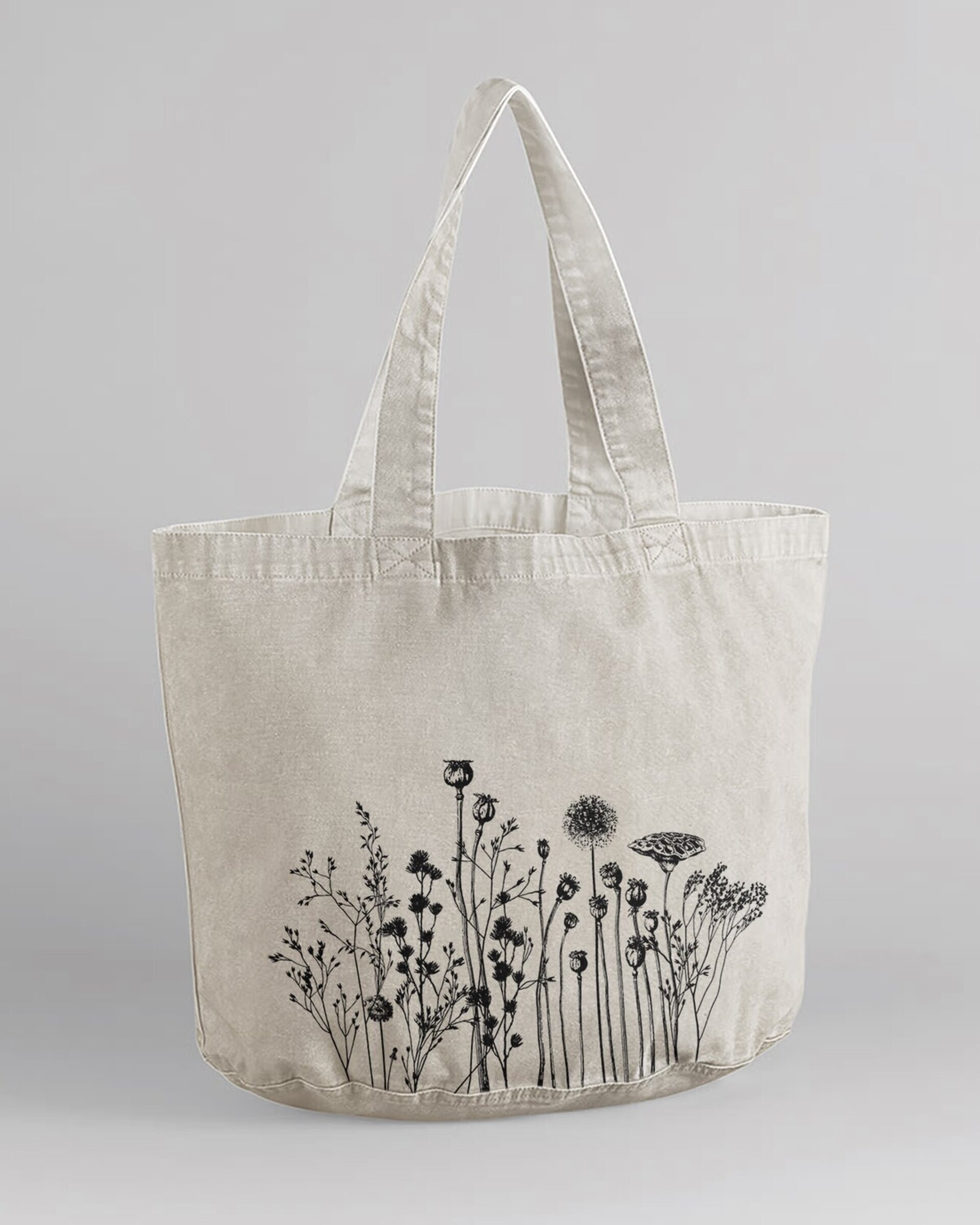 Bolsa Shopper Flores Silvestres - 2 colores - 2