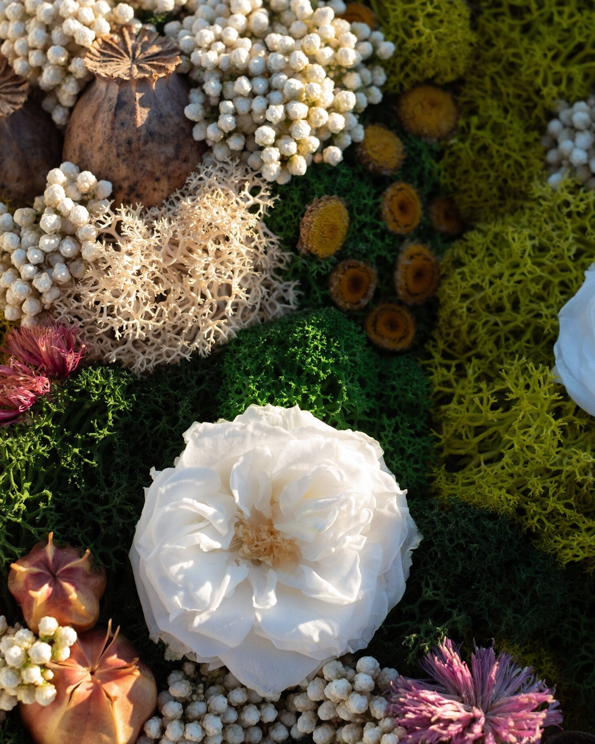 Cuadro floral artesanal “Apis” (23x28 cm) - 3